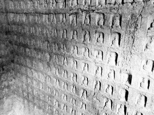 皇冠信用网平台出租_河南鹤壁一水库水位下降惊现千佛石窟皇冠信用网平台出租,石窟开凿于东魏内有1043尊石佛,水库管理方回应