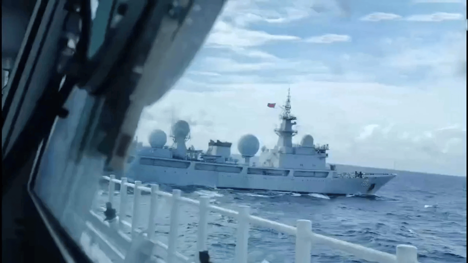 皇冠信用網正网_中国侦察船现身南海皇冠信用網正网,超级雷达出现,美军F-35隐身战机将无处可藏