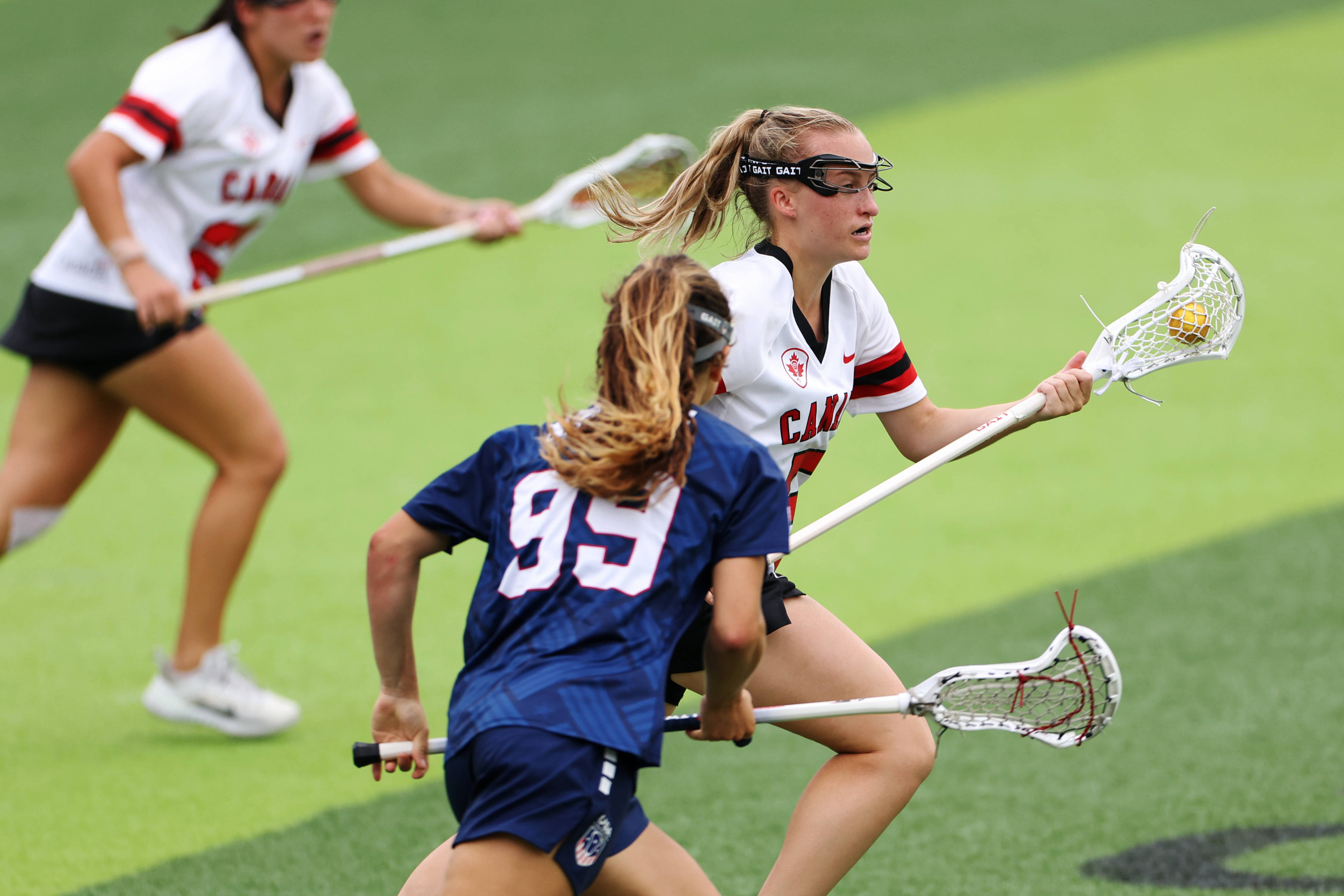 皇冠信用網开户_(成都世运会)棍网球——美国队夺得女子金牌